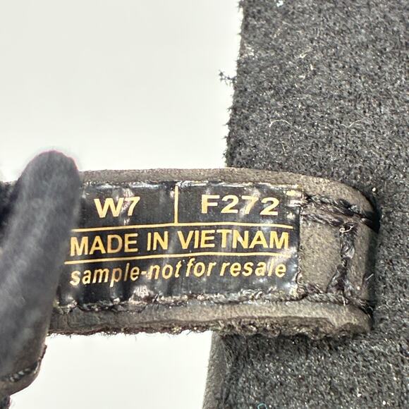 Teva Voya Infinity Black Strappy Elastic Lacing Slip On Sandals Women's Size 7 - Picture 8 of 9